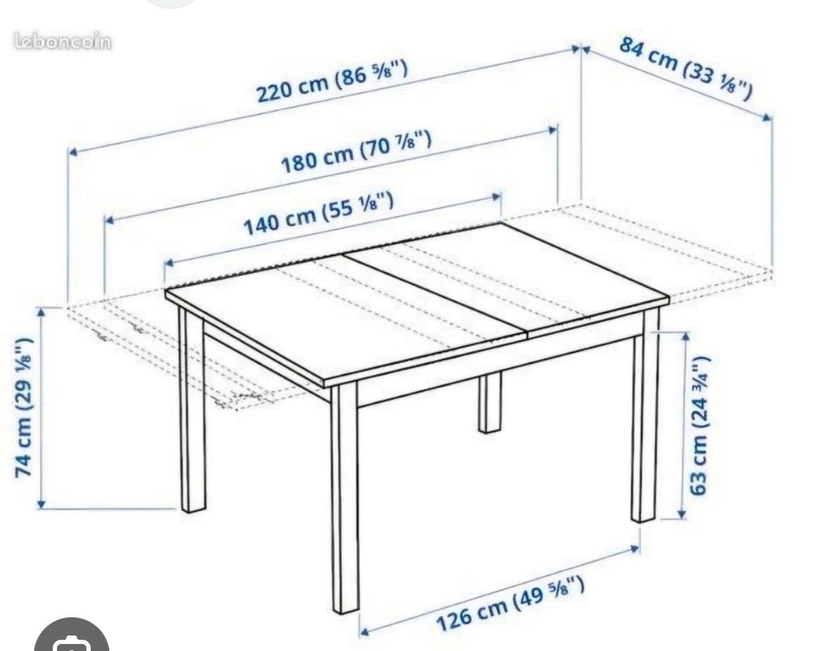 Ikea Tavoli: IKEA Bjursta ausziehtisch – Usato da Othmarsingen venduto da shi_z6zz 1