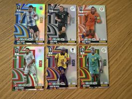Cartes Panini ICON Messi Mahrez Van Dijk Wood Mane