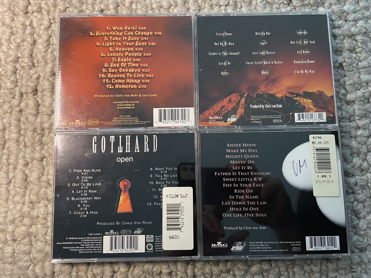 CD: 4x Gotthard – Usato da Reinach AG venduto da trigger7811 1