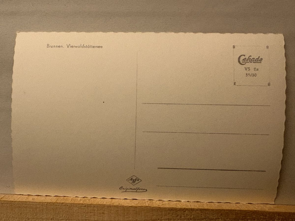 Cartoline postali: AK von Brunnen – Usato da Rümlang venduto da Kartenpost1 1