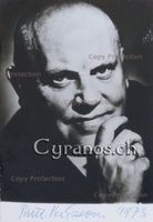 Paul Verhoeven (1901-1975) Regisseur - Autogramm