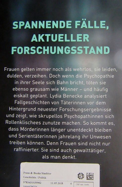 Psychopathinnen - Die Psychologie Des Weiblichen Bösen | Kaufen Auf Ricardo