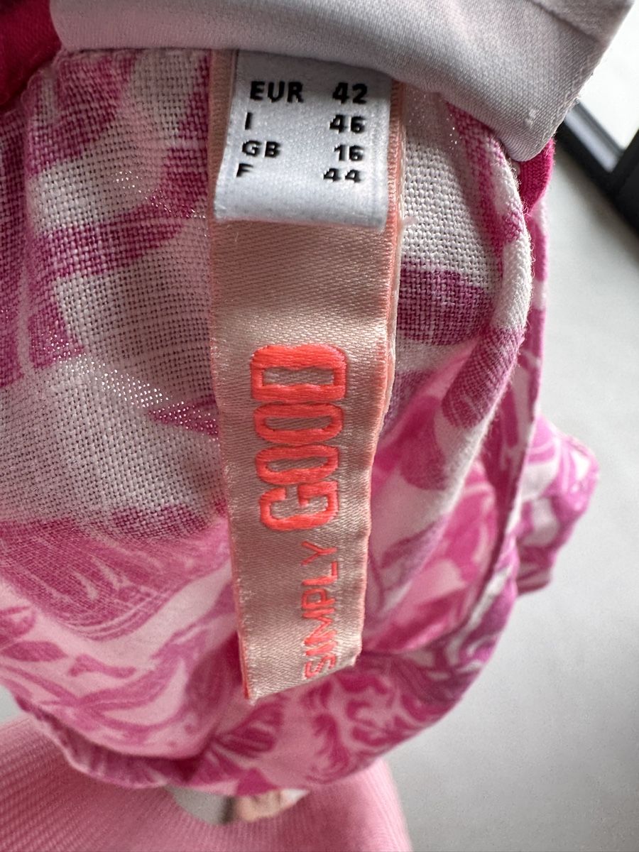 Vestiti: Fröhliche Leinentunika oder Leinenkleid  – Nuovo (secondo la descrizione) da Egg b. Zürich venduto da Kompass03 4
