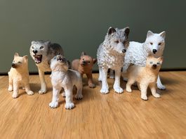 Schleich Tiere Wölfe