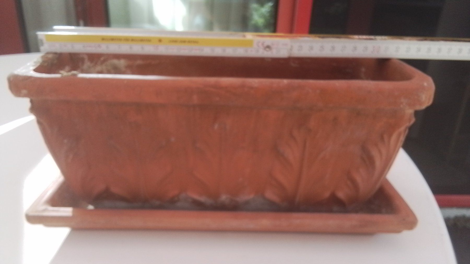 Vasi per fiori: Garten Blumentopf Schale mit Untersetzer Terracota – Usato da Oberurnen venduto da DVDL
