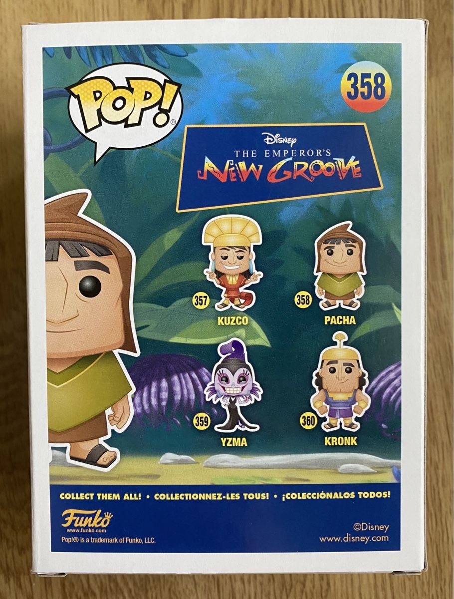 Funko Statuette: Funko Pop! Pacha Disney Emperors New Groove – Nuovo (secondo la descrizione) da Rafz venduto da SaintCruz 2