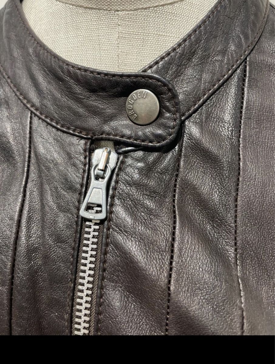 Giacche: LEDERJACKE BRAUN BROGDEN S – Usato da Luzern venduto da Suneha 4
