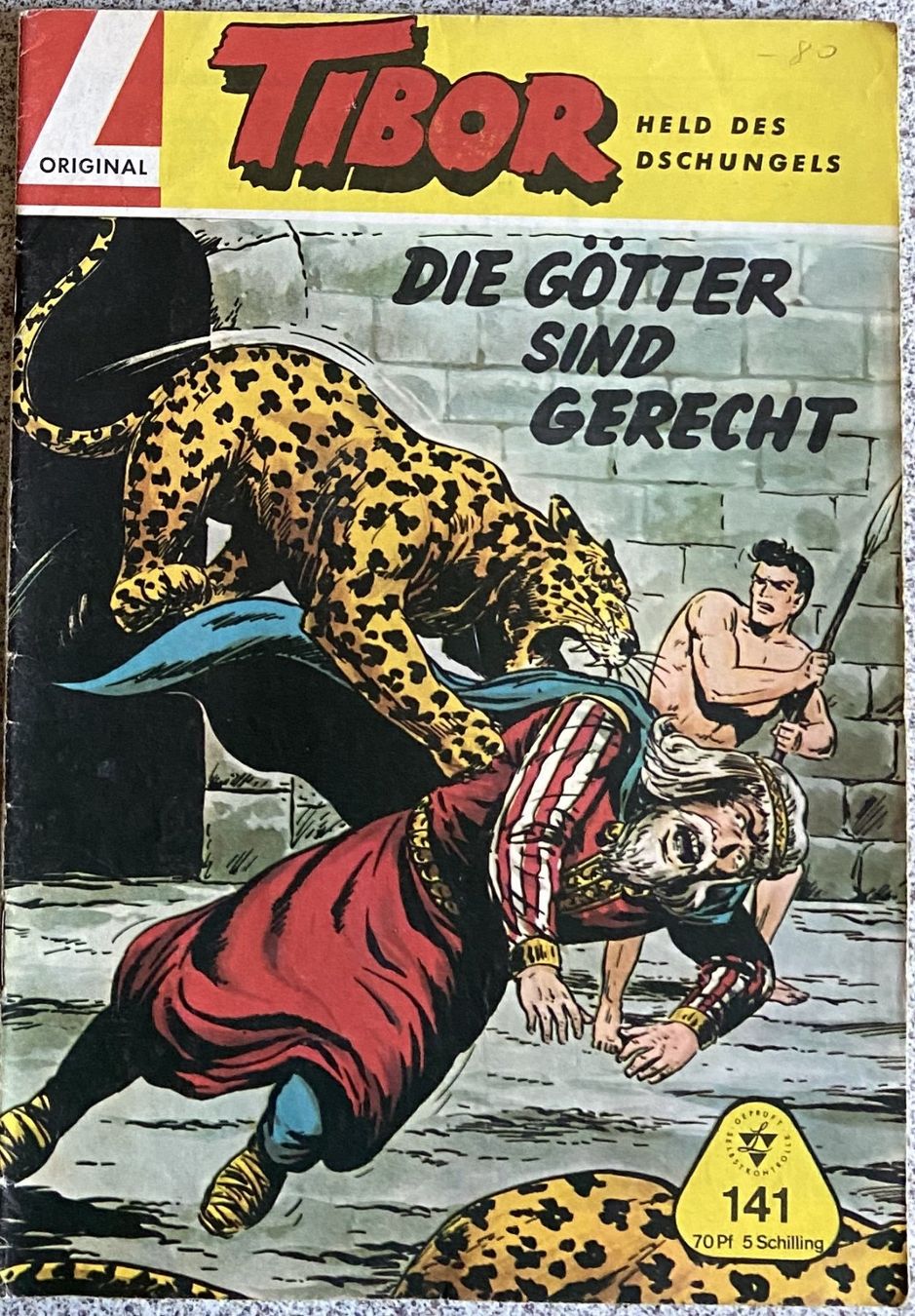 Comics: Comic Hefte Tibor Held des Dschungels Nr. 141 / 145 – Gebraucht aus Böckten von Hansi36