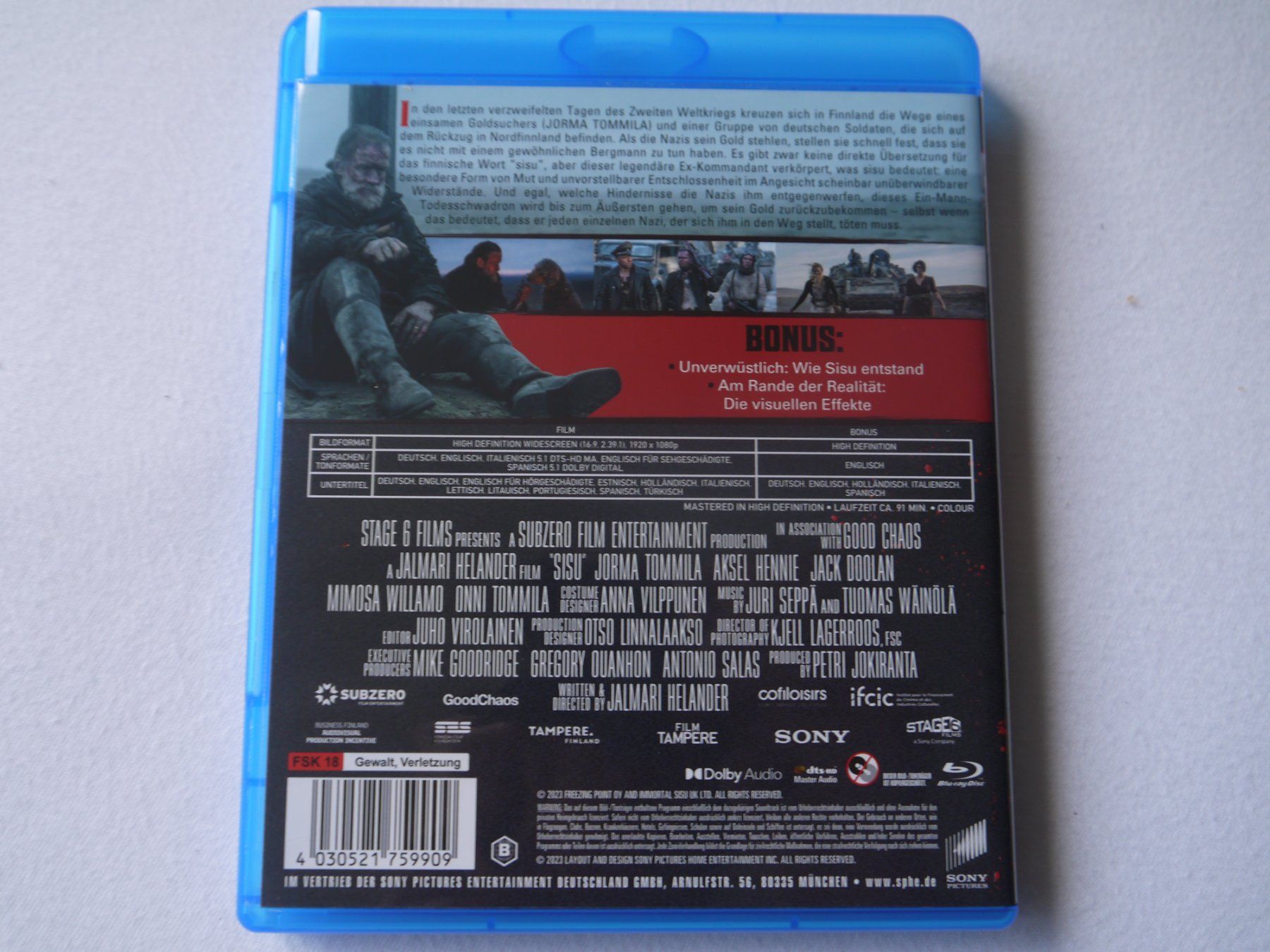 Tutti i DVDs: SISU - Rache ist süss – Usato da Hagendorn venduto da Blaf 1