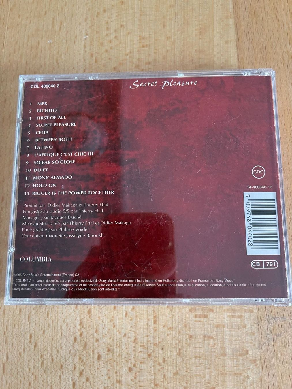 CDs: Didier Makaga - Secret Pleasure – Gebraucht aus Rüti ZH von alumedien 1