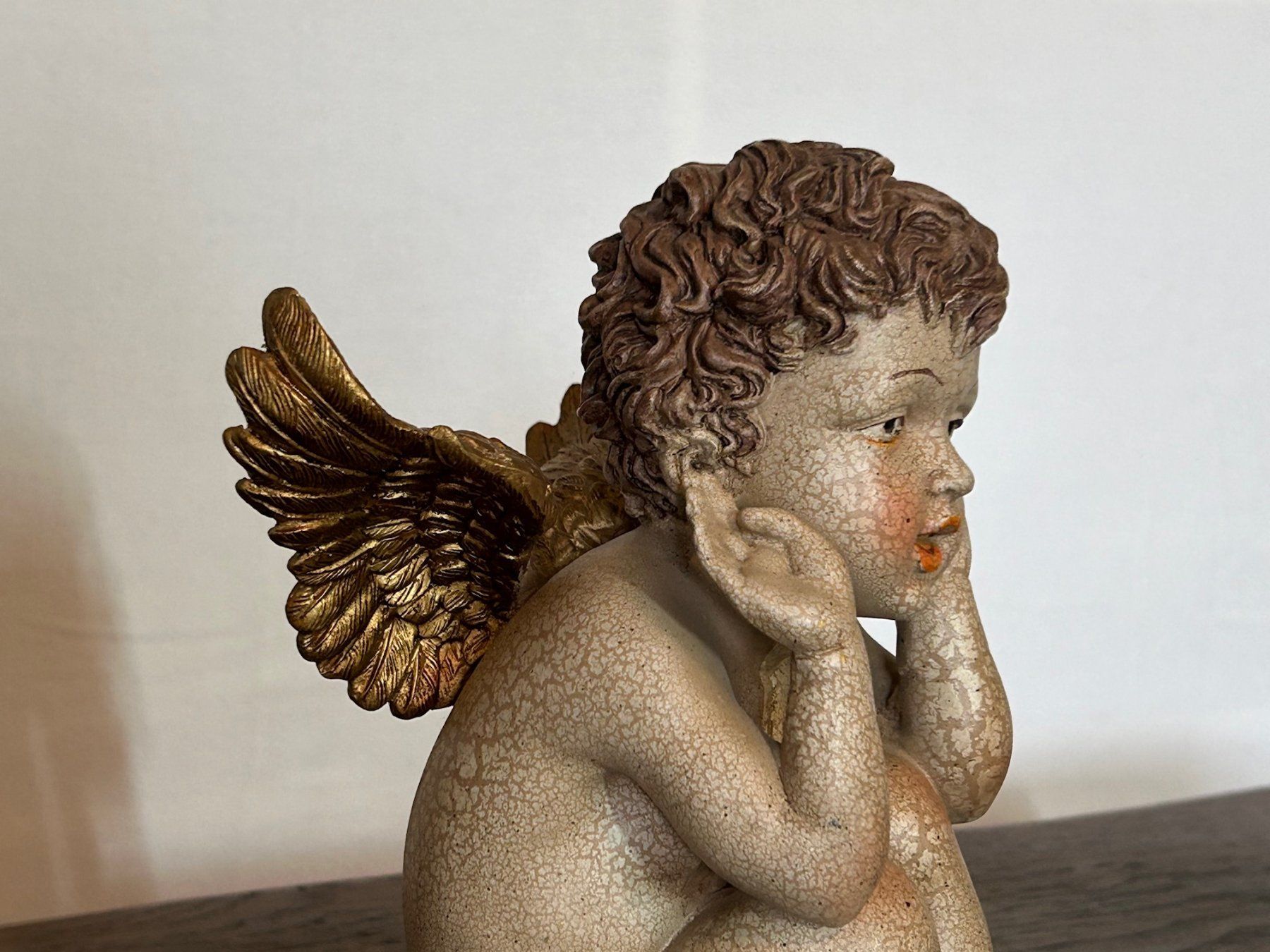 Statuette: Engelsfigur  /Puttofigur / Cherub – Nuovo (secondo la descrizione) da Rocourt venduto da Vij_mz6g 4