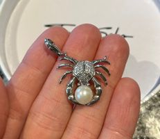 Thomas Sabo Charm grosser Krebs mit Süsswasserperle 🦀🤍