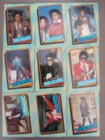 Rare Vintage Michael Jackson Collectible Cards - 9 pc Set