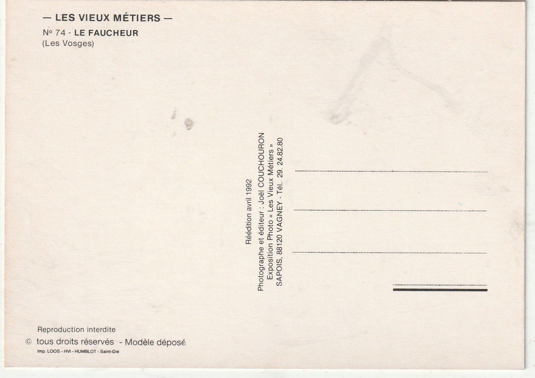 Cartoline postali: Die alten Zeiten – Usato da Lumbrein venduto da made02 1