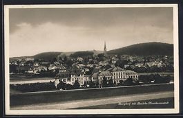 Burgdorf, Teilansicht mit Bezirks-Kranke