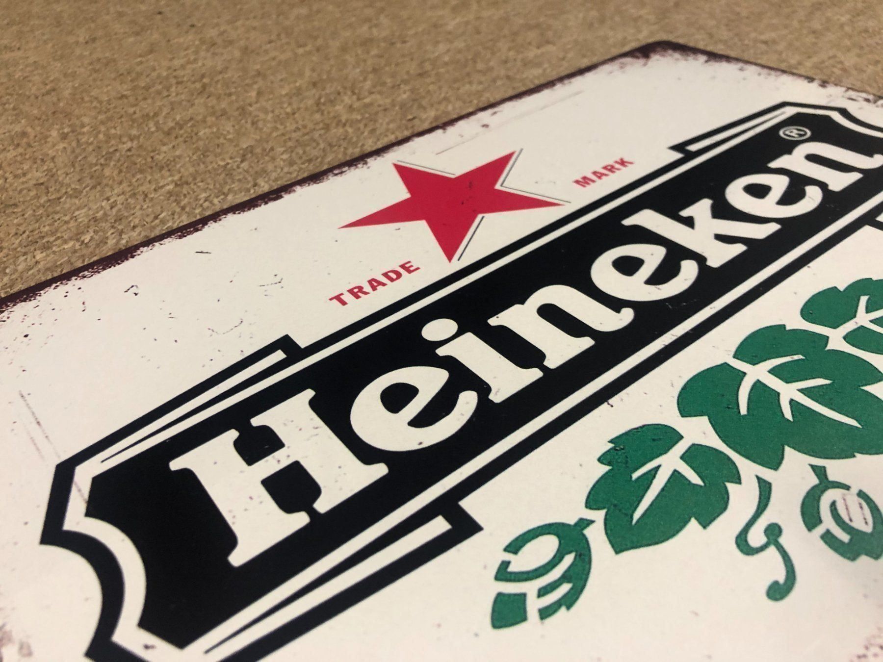 Schilder: Heineken Blechschild 30 x 20 cm Bier Dose Flasche Silver – Neu und originalverpackt aus Dättlikon von easythings 1