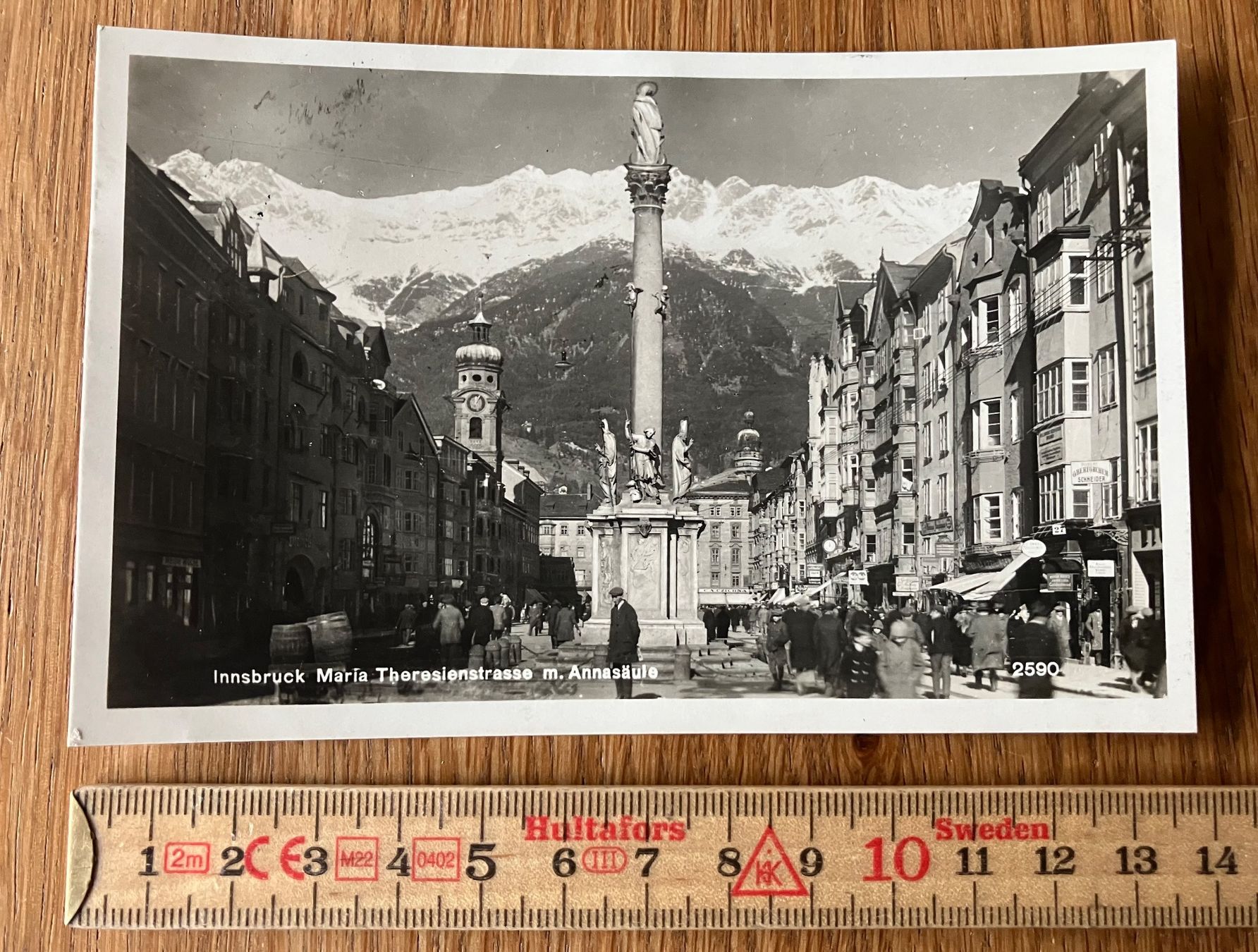 Cartoline postali: Ansichtskarte Innsbruck – Usato da Waldstatt venduto da breitaxt