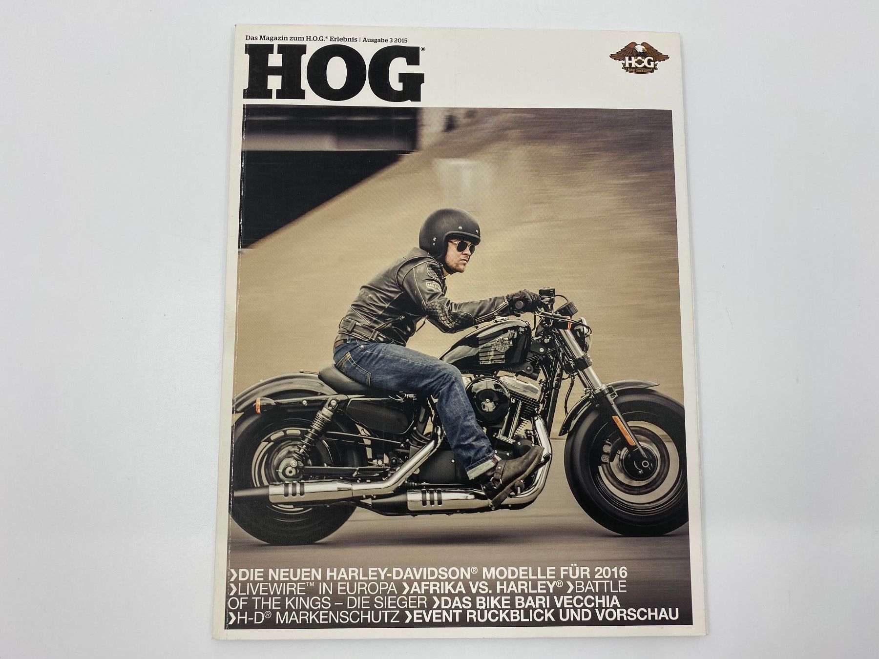Riviste & Magazine: Harley Owners Group HOG Magazine 2015 – Usato da Langwiesen venduto da Restposten-24 5