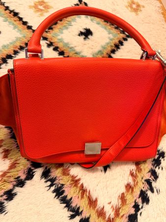 Celine Bag, Model Trapeze in schönem Orange