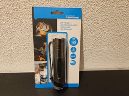 Neu - Grundig - LED - Taschenlampe (Verp. Beschädigt)