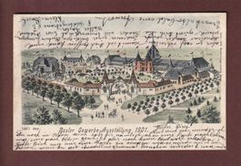 BASEL - Gewerbe Ausstellung 1901
