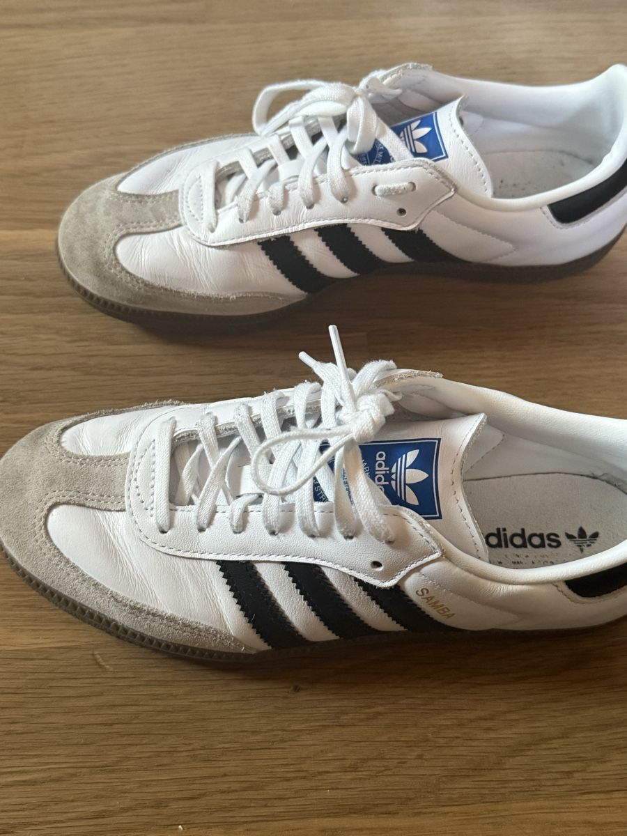 Adidas Scarpe da uomo: Adidas Samba Weiss/Schwarz Grösse 38 – Usato da Hettlingen venduto da lau_9hnp 3