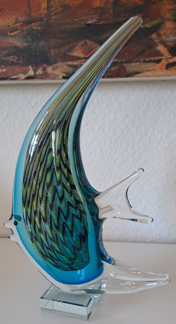 Murano Statuette: Wunderschöner Fisch aus Muranoglas – Usato da Wallisellen venduto da monbijoux009 3