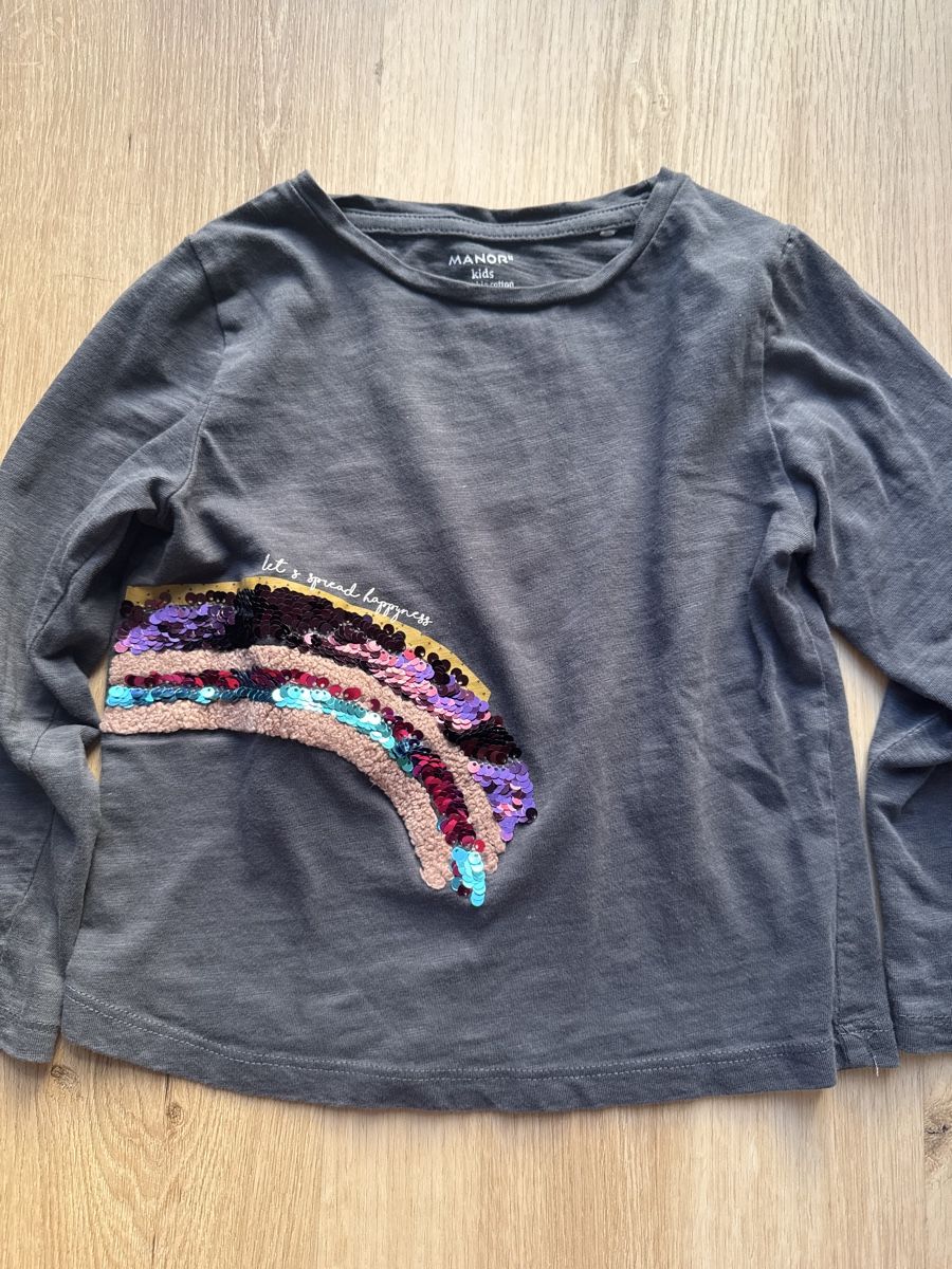 Kleiderpakete & -sets: Übergangs Set Mädchen, Gr. 110 Pulli, Gilet, Shirt, Söckli – Gebraucht aus Hettlingen von sch_gr5s 2