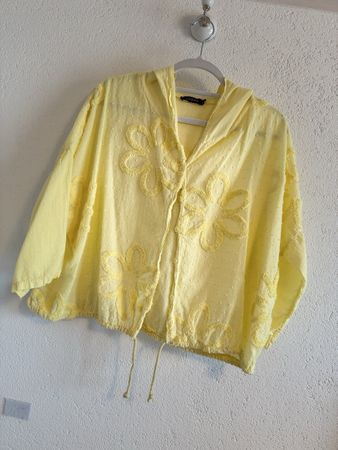 TODAY Jacke, Grösse XL, Sommerlich Gelb mit Kapuze!