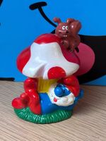 Papa Schlumpf unter Pilz, Candy Topper
