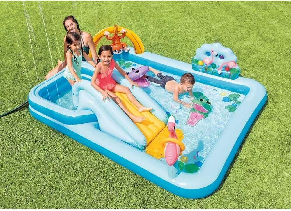Kinderplanschbecken: Intex Pool Playcenter Jungle Adventure – Neu und originalverpackt aus Bottighofen von zaap 3