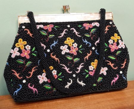 Exklusive, seltene... edle, kleine Vintage- Handtasche