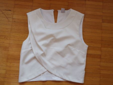 Damen T-Shirt nicht ganz weiss Gr. M  Zebra