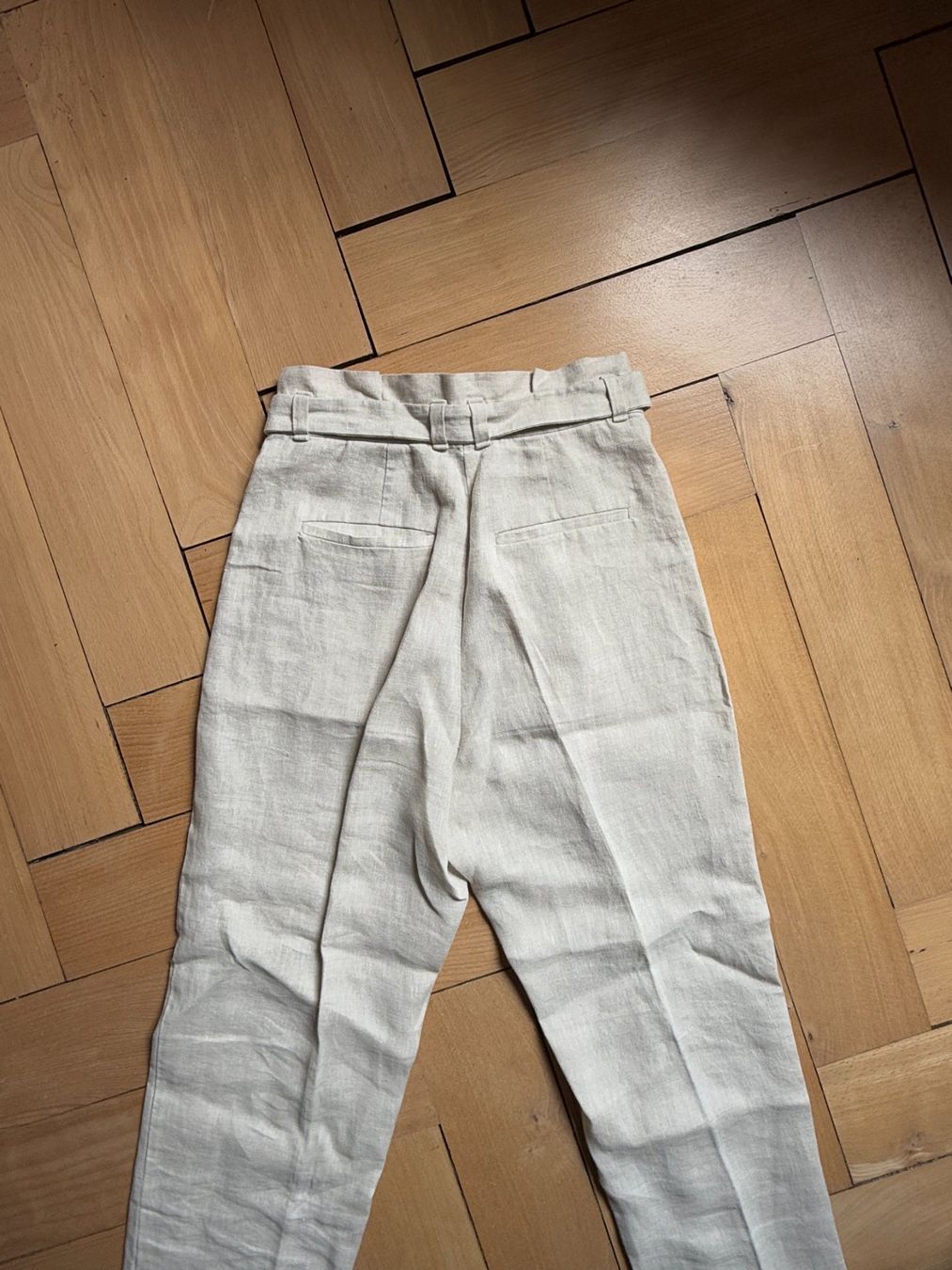 Other Stories Pantalons: & OTHER STORIES - Leinenhose beige 34 – D'occasion à Zürich par Diazaio 3