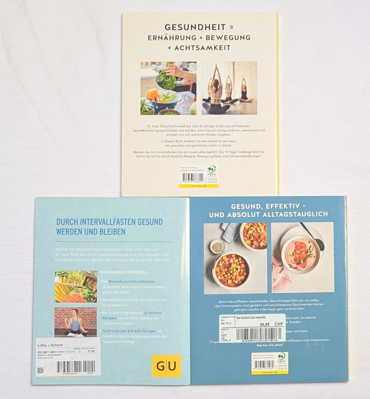 Libri: 3er Set Bücher Petra Bracht - Intervallfasten – Nuovo (secondo la descrizione) da Wängi venduto da ABIZONE-86 1