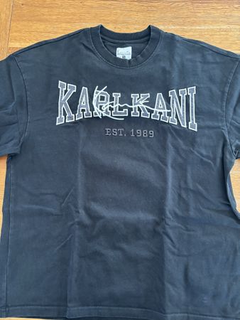 Schwarzes T shirt in Loose fit