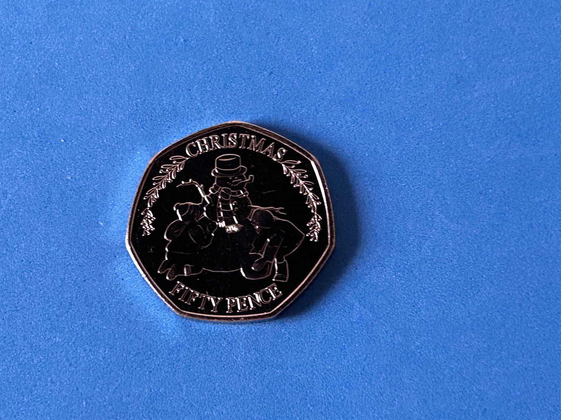 Tutti le monete: Gibraltar - 50 pence - Christmas 2023 UNC – Nuovo (secondo la descrizione) da Corcelles NE venduto da AJKader 6