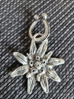 Edelweiss Anhänger Vintage Modeschmuck
