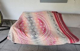 *Spirit of Om* Baumwolldecke