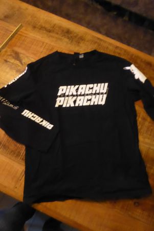 Herren Sweatshirt Gr L PIKATCHU Pokemon TOP ZUSTAND