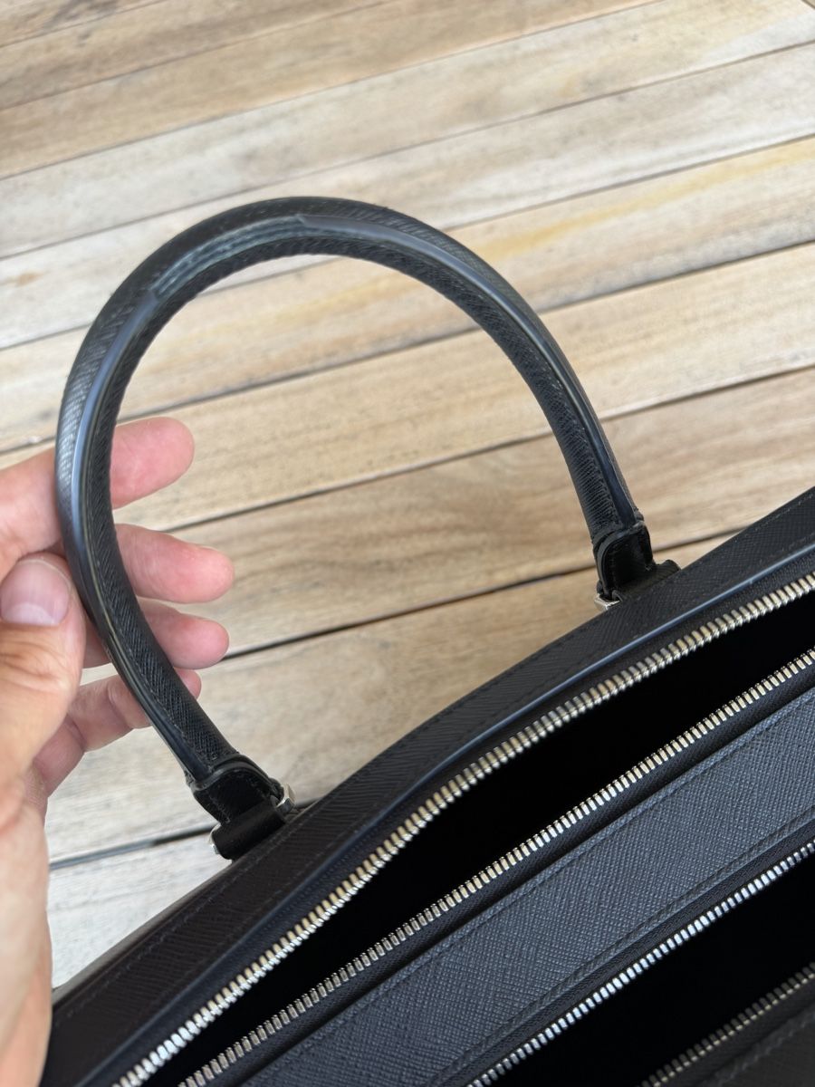 Montblanc Koffer & Taschen: Grosse Montblanc Aktentasche – Gebraucht aus Frasnacht von EliaBruno 9