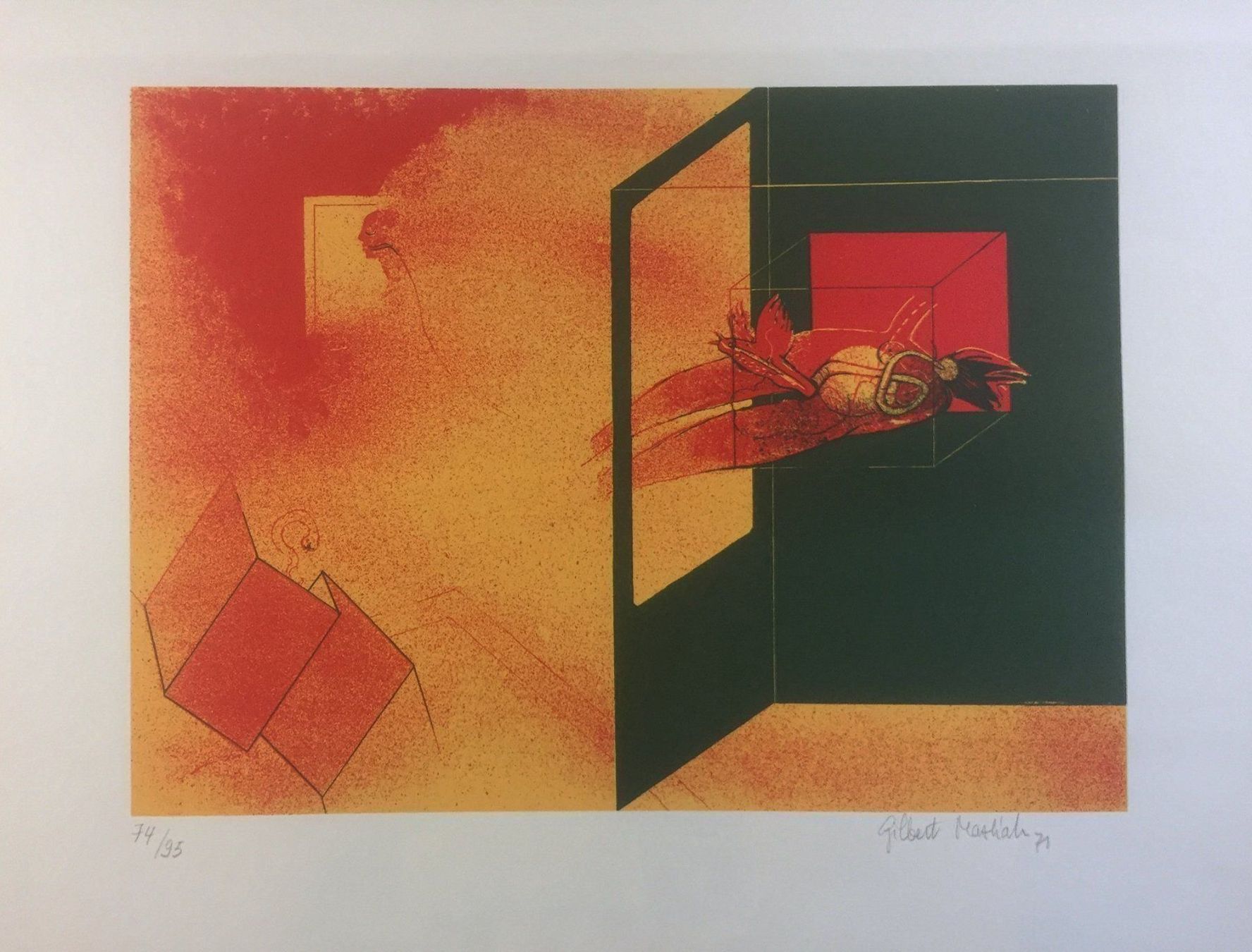 Grafiken & Lithographien: Gilbert Mazliah Aquatinta 1971 – Gebraucht aus grenchen von Belarte