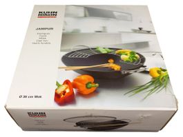 KUHN  RIKON Wok Jampur 36 cm aus Eisenguss