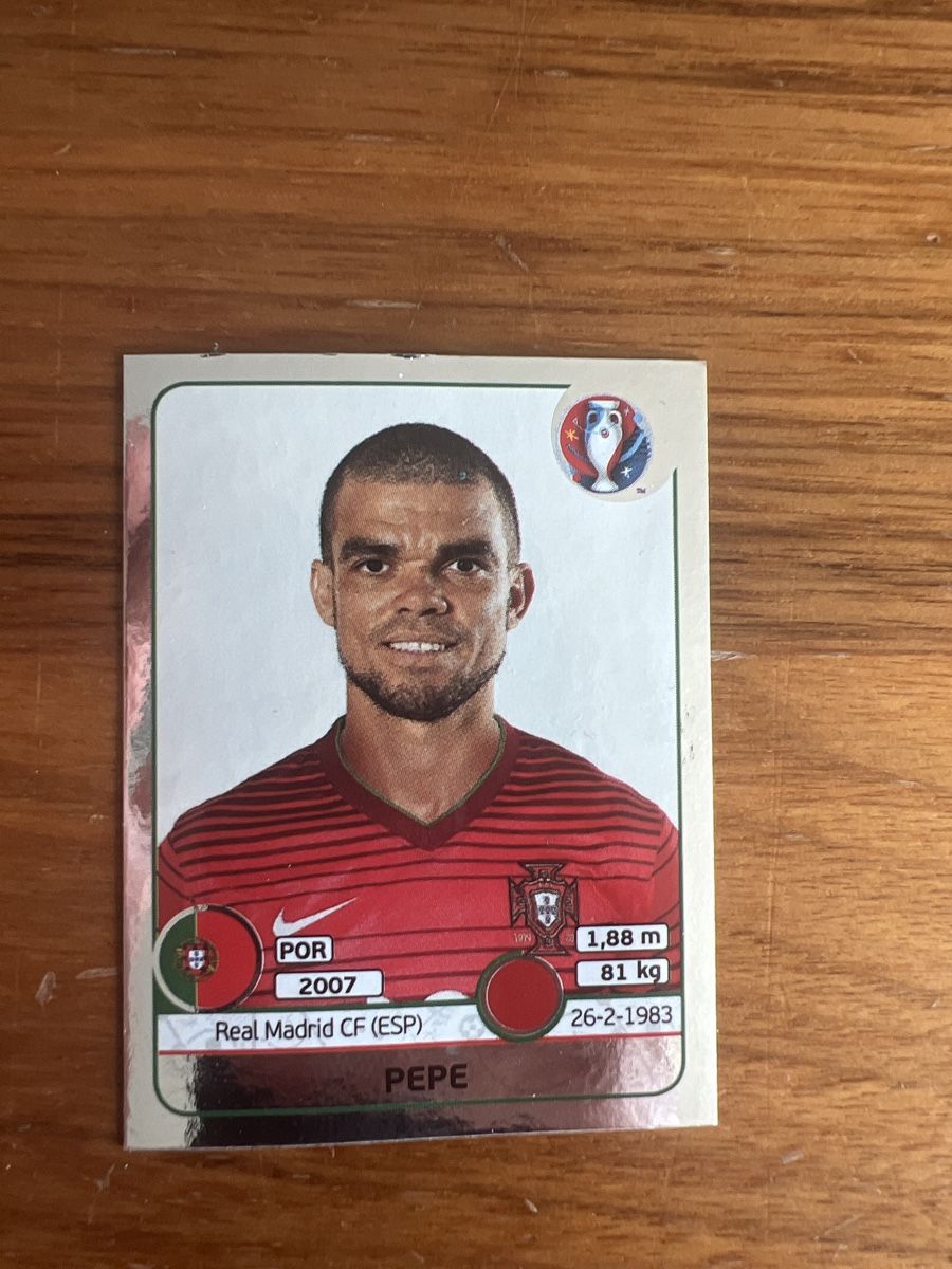 Panini Sammelbilder & Trading cards: Panini Frankreich EM 2016 Pepe – Neu (gemäss Beschreibung) aus Dietikon von Emoruk