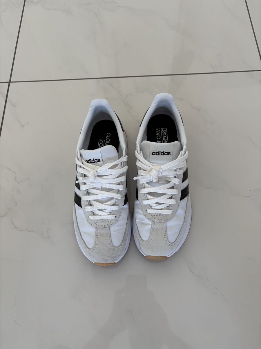 Adidas Scarpe da uomo: Adidas Turnschuhe weiss Grösse 43.5 – Usato da bettlach venduto da Falonef 1