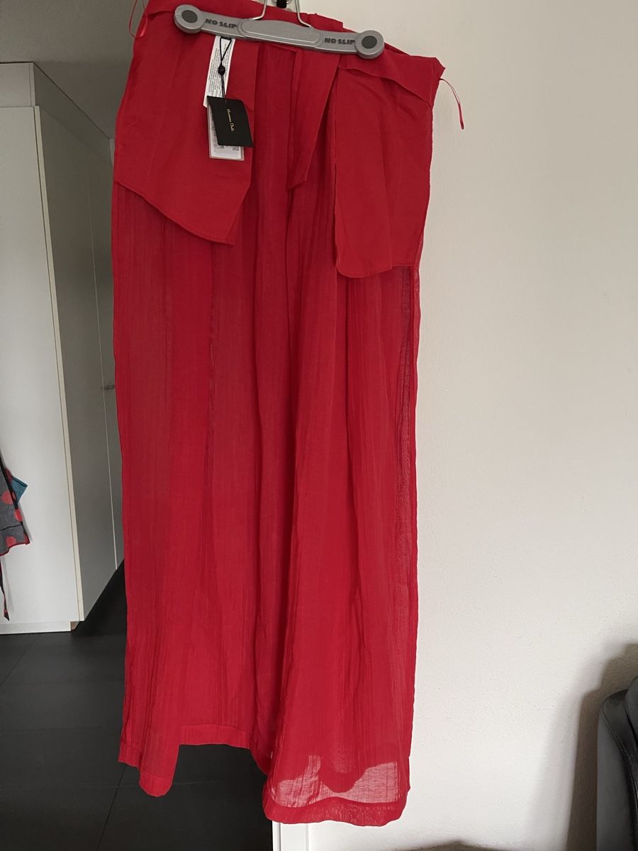 Massimo Dutti Hosen: Pantalon fluide Massimo Dutti rouge  40 neuf, – Neu (gemäss Beschreibung) aus Kloten von Vermicelles 3