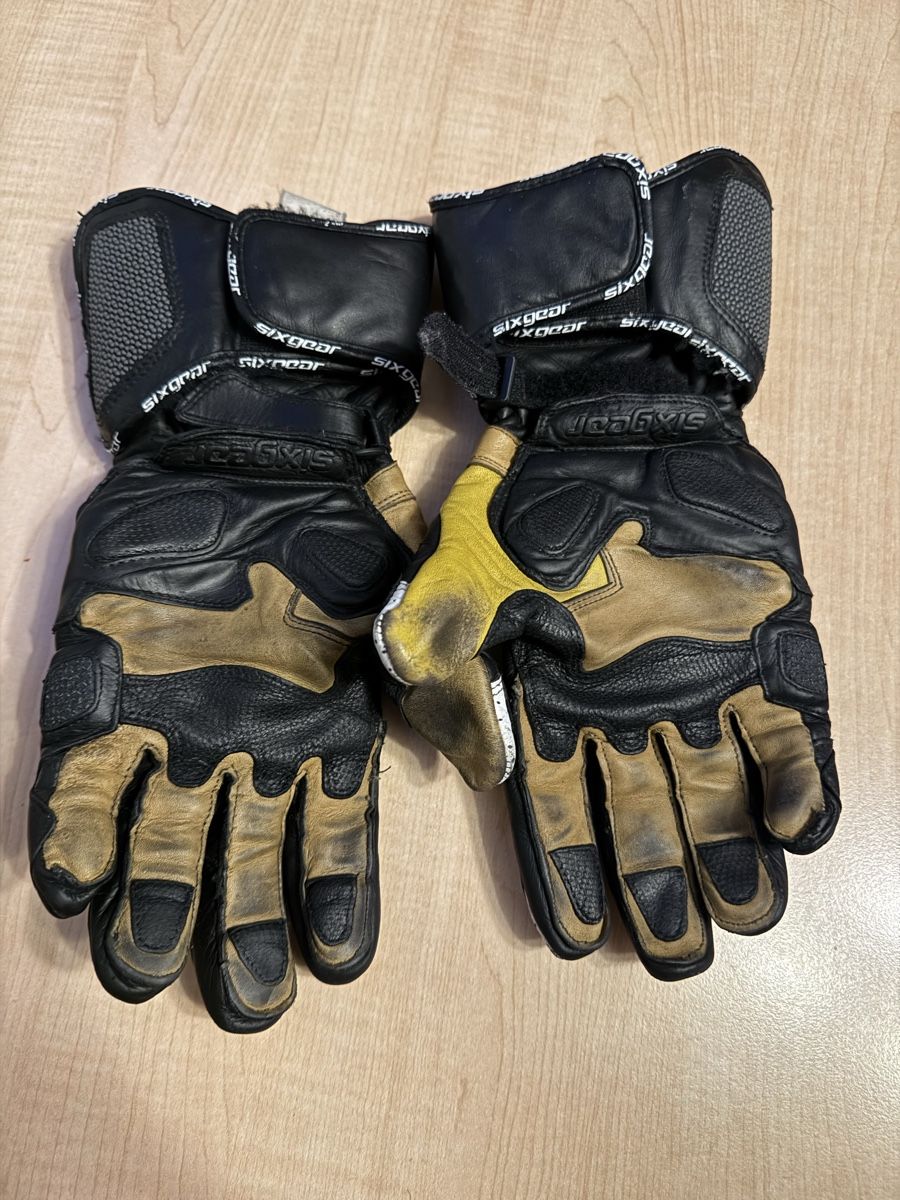 Altri accessori da uomo: Sixgear kangaroo leder motorrad rennhandschuhe – Usato da Bürglen TG venduto da B_M_M_B 2