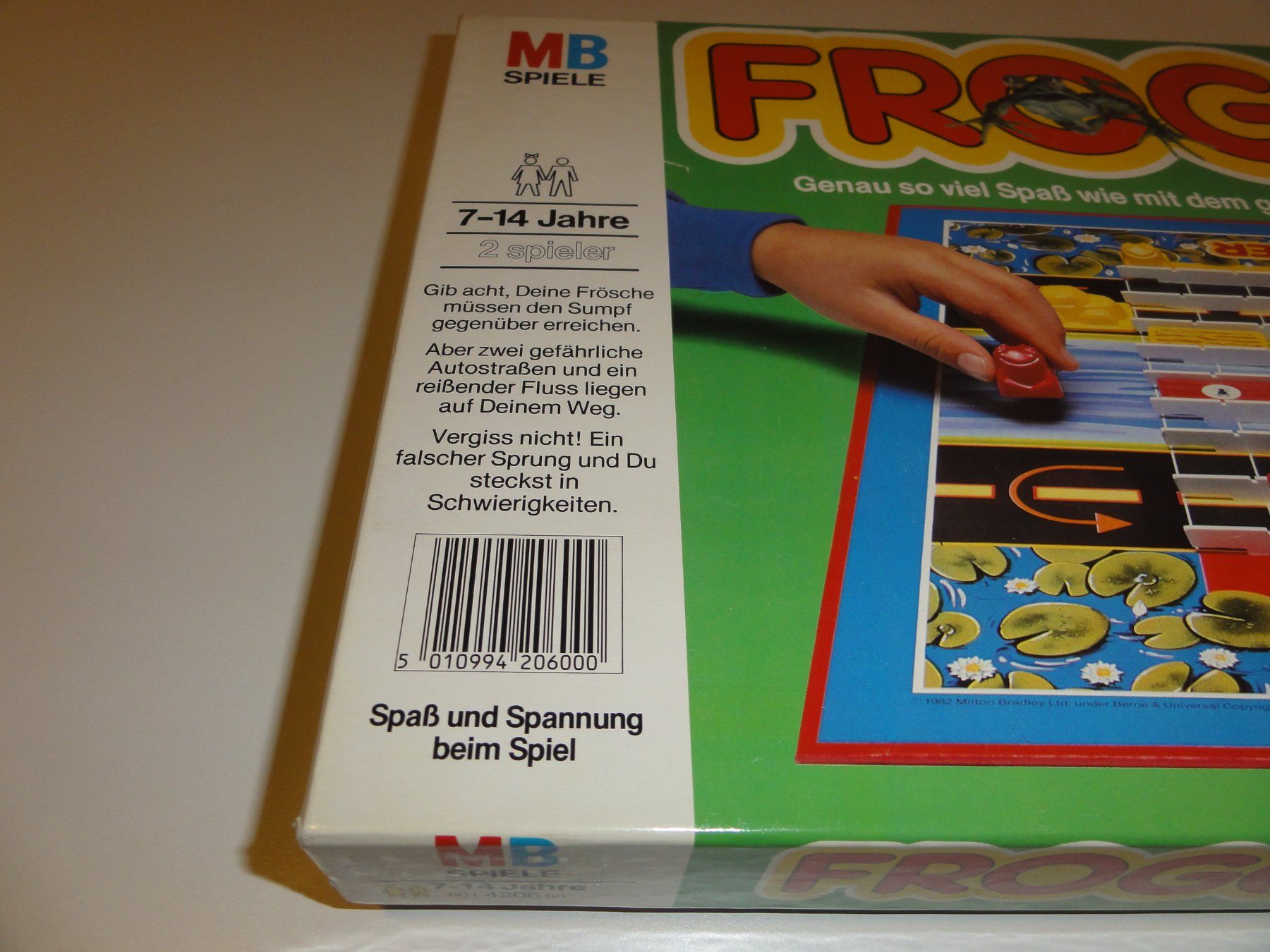 Giochi: FROGGER - MB Spiele - 1982 – Usato da Andwil SG venduto da Rainboli 2