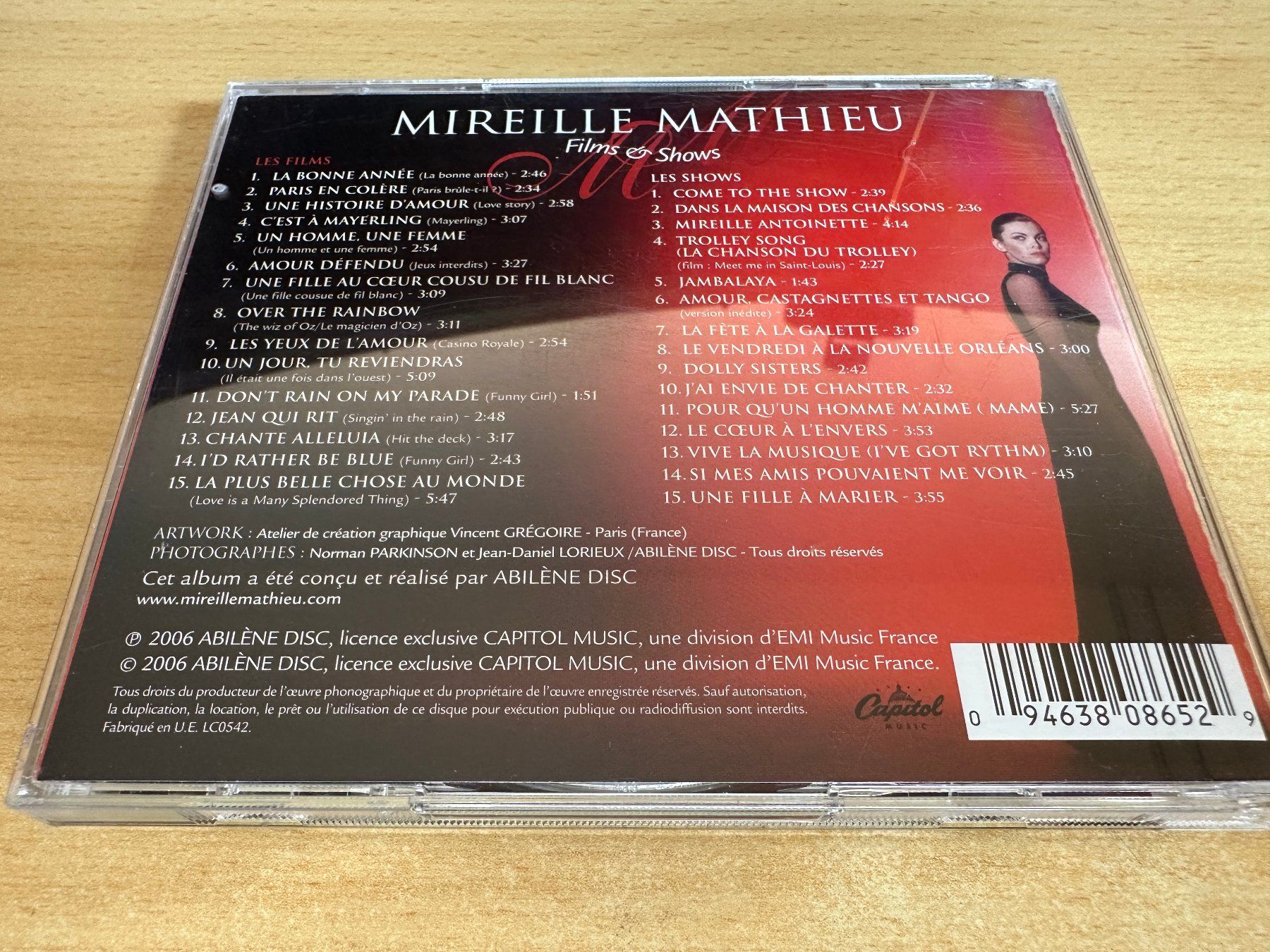 CD: A1 Mireille Mathieu – Films & Shows - 2 CD – Usato da Rikon im Tösstal venduto da Alpenmutz 1