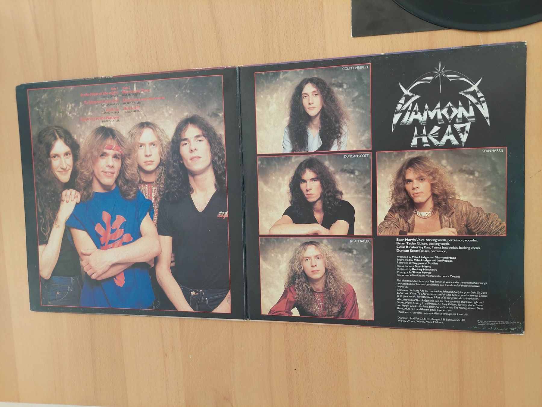 Dischi in vinile: Vinyl Schallplatte Diamond Head - Borrowed Time – Usato da St.Gallen venduto da Tamal0204 5